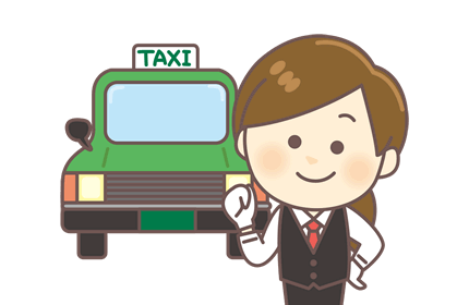 画像：タクシードライバー